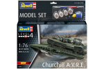 Revell Modellsett Churchill A.V.R.E. 1:76