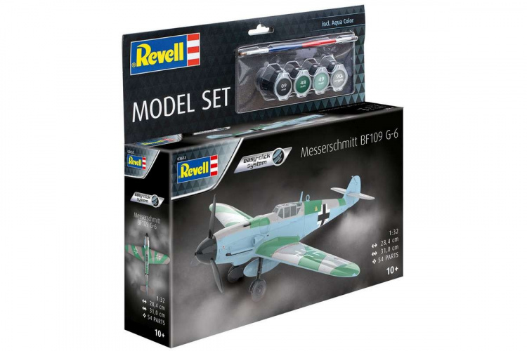 Revell Modellsett Easy-Click Messerschmitt Bf109G-6 1:32