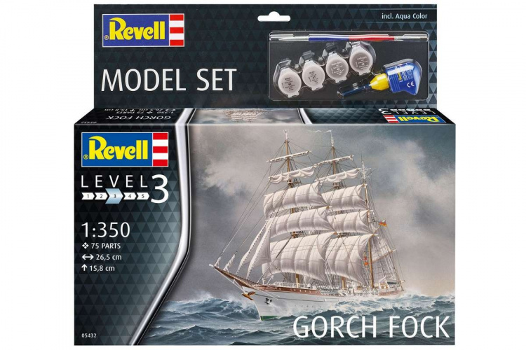 Revell Modellsett Gorch Fock