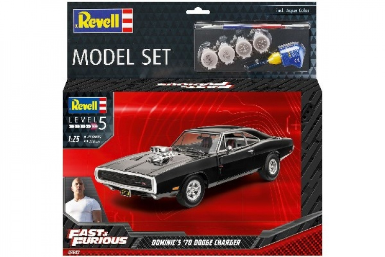 Revell Modellsett Fast & Furious - Dominic\'s 1970 Dodge Ch