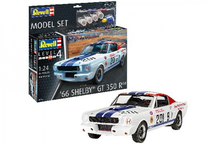 Revell Modellsett 1965 Shelby GT 350 R 1:24 Revell Modellsett 1965 Shelby GT 350 R 1:24