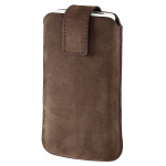 Hama Mobilveske Chic mørk brun Medium