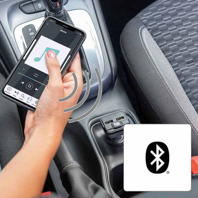 Hama FM-sender Bluetooth Hands-Free Hama FM-sender Bluetooth Hands-Free