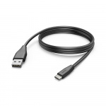 Hama Ladekabel USB-A til USB-C Svart 3.0m Hama Ladekabel USB-A til USB-C Svart 3.0m