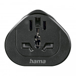 Hama Reiseadapter Type E/F Universal Verden-EU Svart