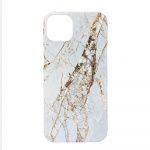 Onsala Mobildeksel MagSeries White Rhino Marble - iPhone 15 Plus