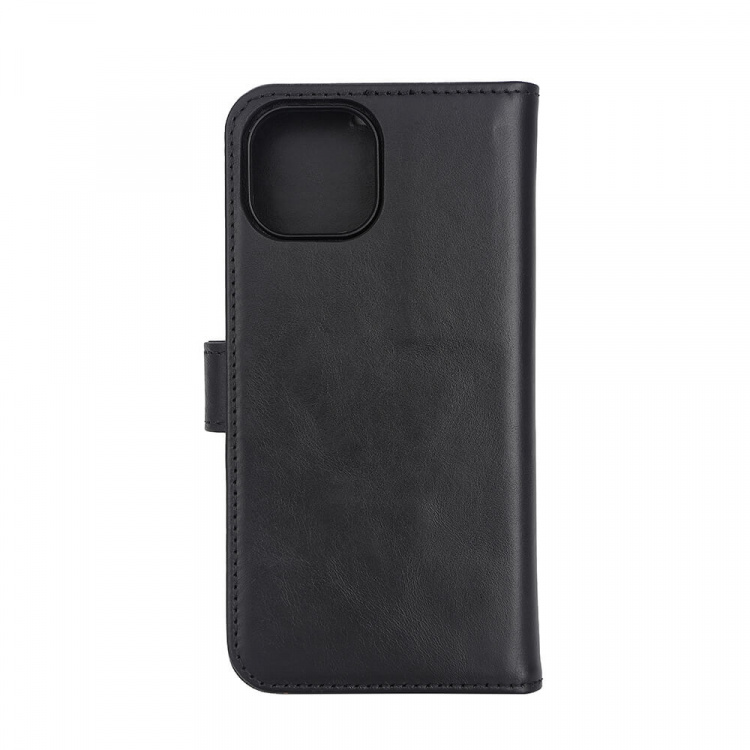 Radicover Mobildeksel 2-i-1 Strålingsbeskyttelse Lær MagS Svart - iPhone 15