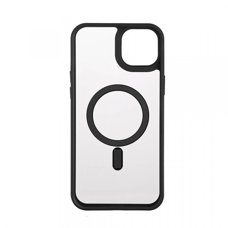 Onsala Mobildeksel Bumper MagSeries Black & Clear - iPhone 15 Plus