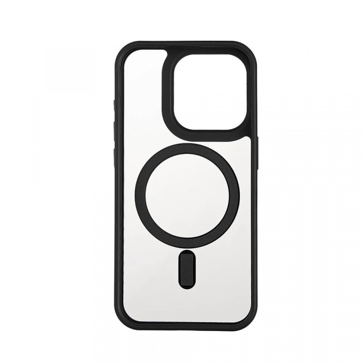 Onsala Mobildeksel Bumper MagSeries Black & Clear - iPhone 15 Pro