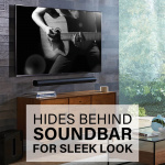 SANUS Veggfeste for Sonos Arc Soundbar Hvit
