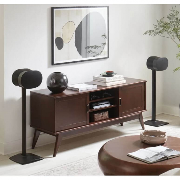 SANUS Floor Stand for Sonos ERA300 Pair Black