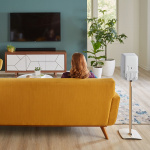 SANUS Gulvstativ for Sonos Play:5 Hvit