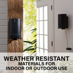 SANUS Veggfeste för Sonos Move Svart