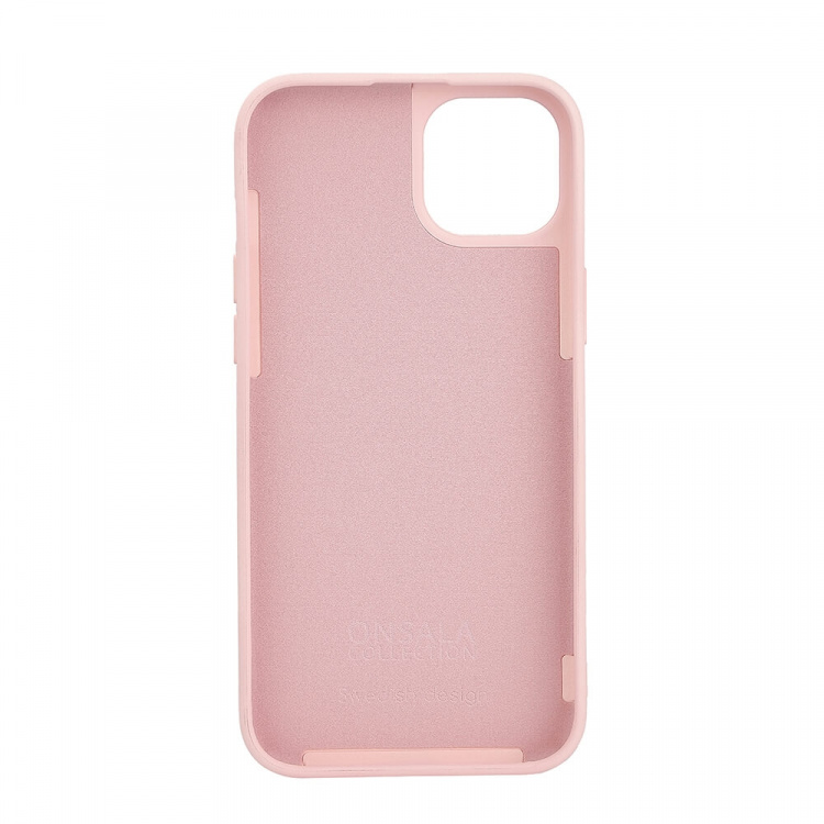 Onsala Back Sil Touch Recycled MagSerie iPhone 15 Plus Chalk Pink Onsala Back Sil Touch Recycled MagSerie iPhone 15 Plus Chalk Pink