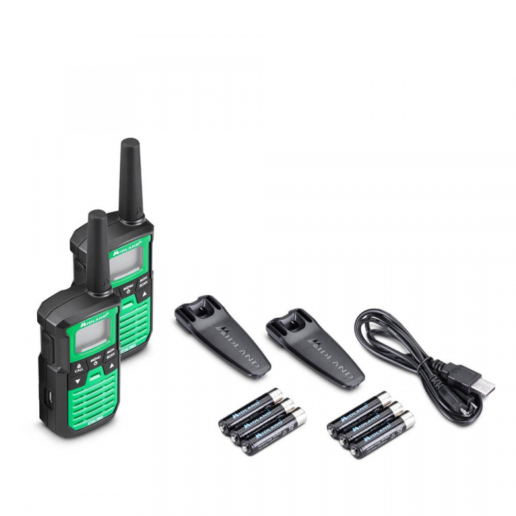 Midland Walkie Talkie XT30 Pro Svart/Grønn