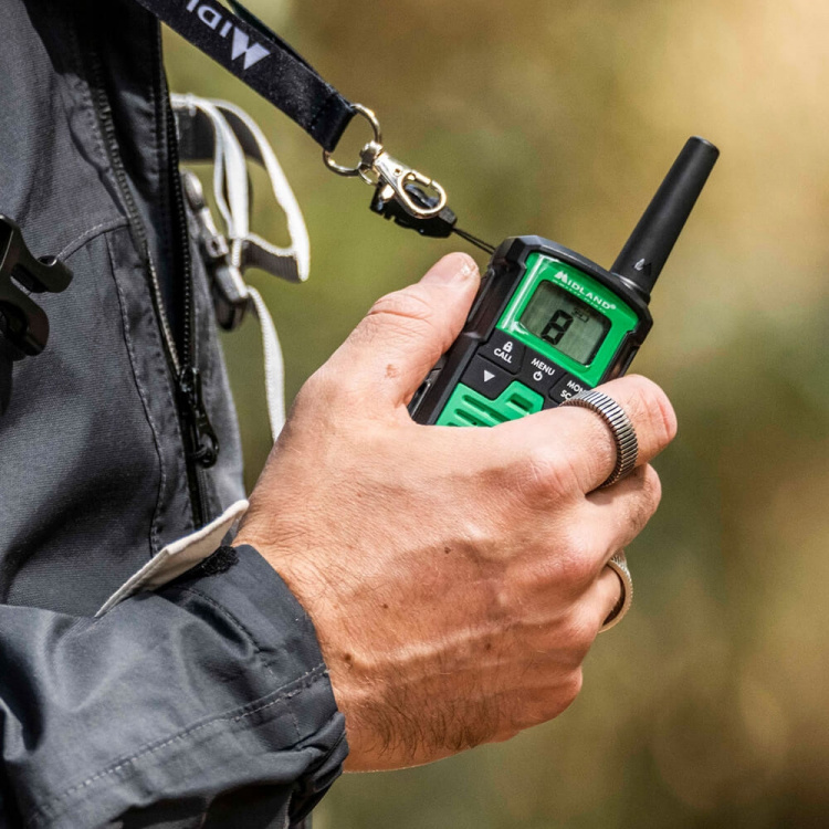 Midland Walkie Talkie XT30 Pro Svart/Grønn