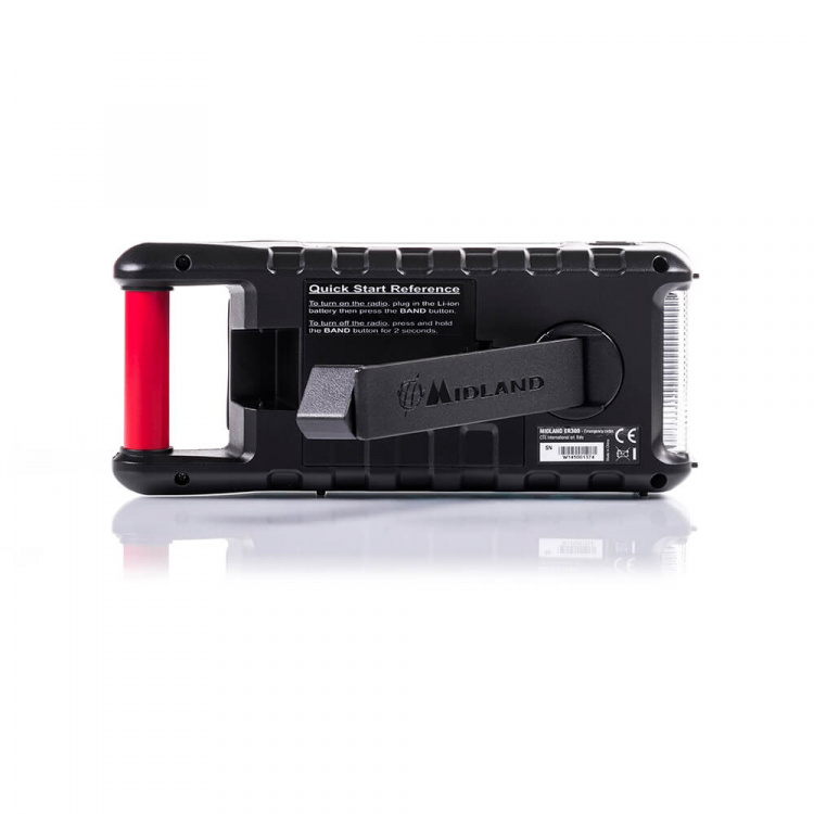 MIDLAND Nødradio ER300 Rød Svart