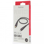 Hama Ladekabel USB-C til Lightning Svart 1.5m Hama Ladekabel USB-C til Lightning Svart 1.5m