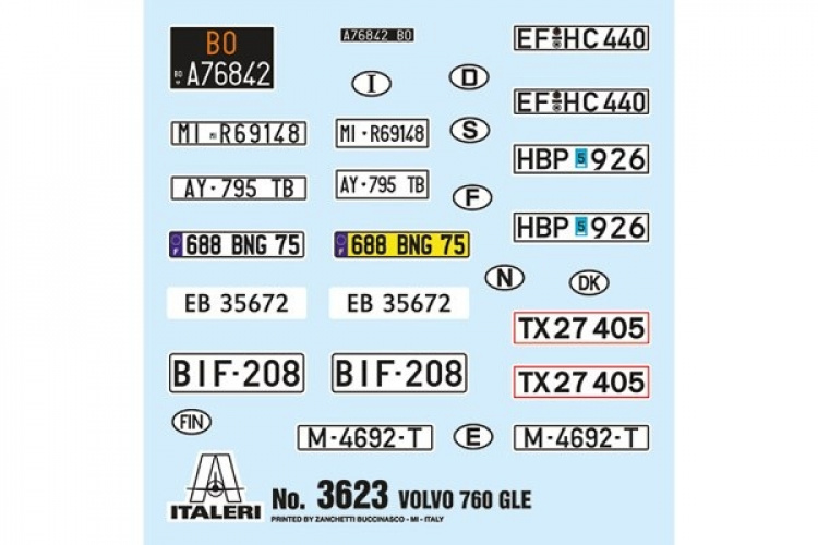 Italeri 1:24 Volvo 760 GLE