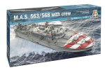Italeri 1:35 M.A.S. 568 4a Serie med mannskap Italeri 1:35 M.A.S. 568 4a Serie med mannskap