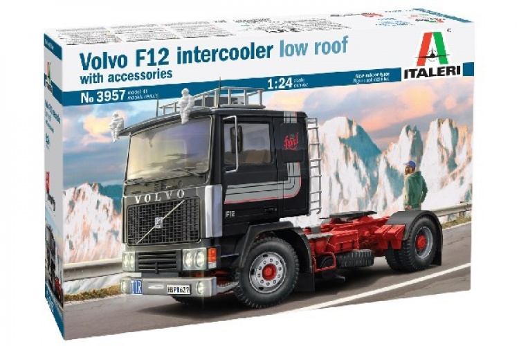 Italeri 1:24 Volvo F-12 Intercooler m/tilbehør