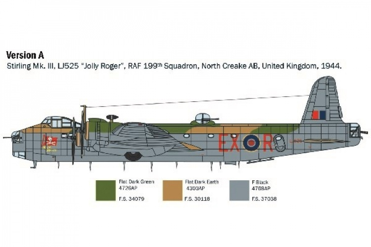 Italeri 1:72 Short Stirling Mk. III