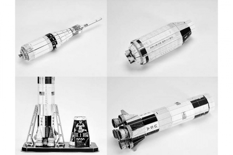 Revell 3D-puslespill, Apollo 11 Saturn V Revell 3D-puslespill, Apollo 11 Saturn V