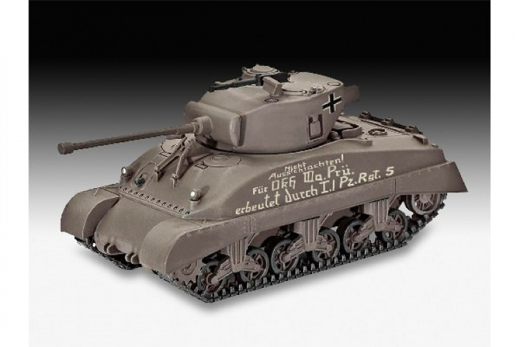 Revell Sherman M4A1 i skala 1:72 Revell Sherman M4A1 i skala 1:72