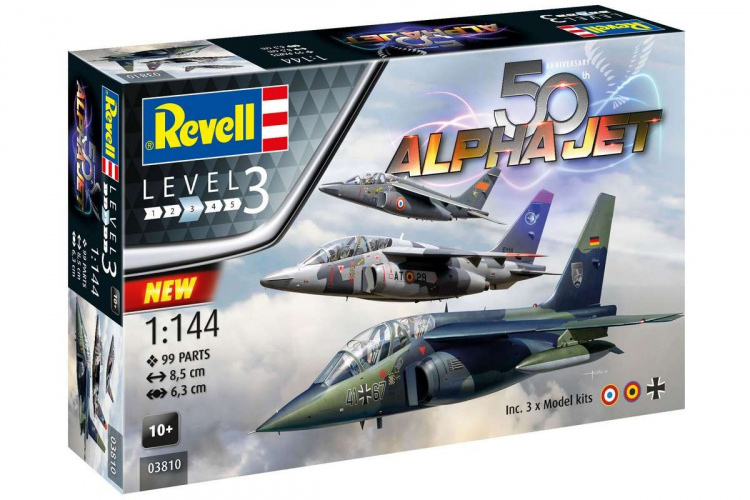 Revell Alha Jet, 50-årsjubileum 1:144  Revell Alha Jet, 50-årsjubileum 1:144