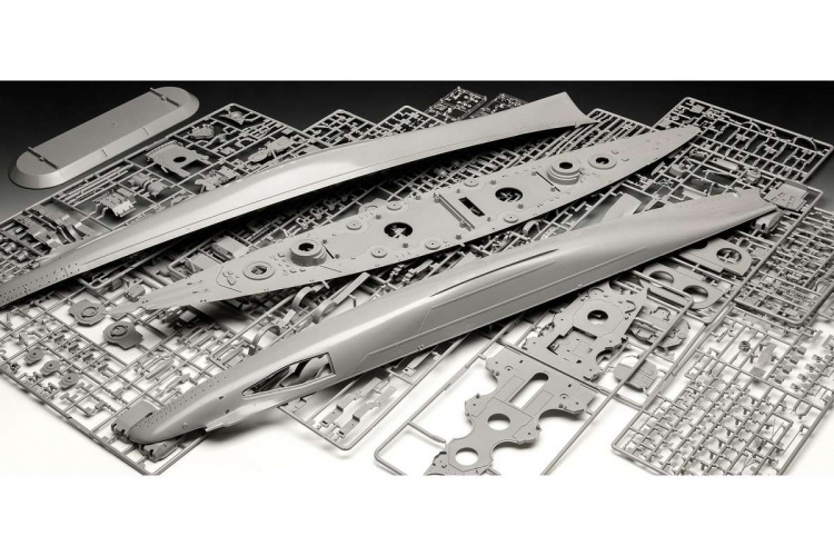 Revell Tysk slagskip fra andre verdenskrig Tirpitz 1:350 Revell Tysk slagskip fra andre verdenskrig Tirpitz 1:350