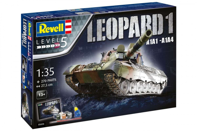 Revell Leopard 1 A1A1-A1A5, 1:35 gavesett Revell Leopard 1 A1A1-A1A5, 1:35 gavesett