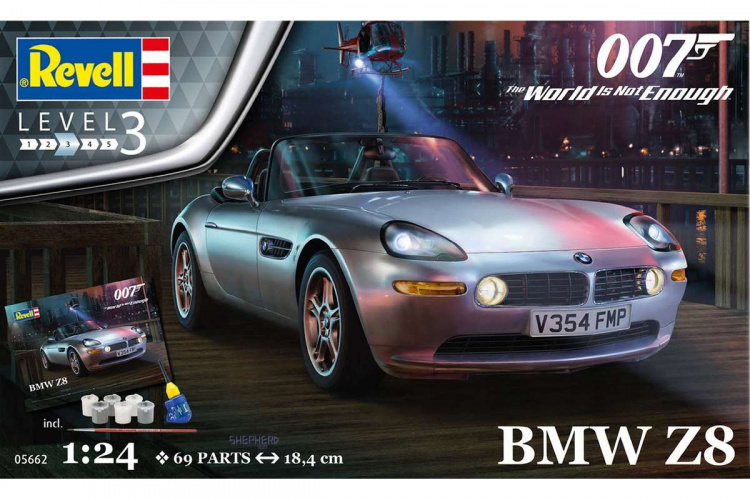 Revell James Bond \'BMW Z8\' 1:24 gavesett Revell James Bond \'BMW Z8\' 1:24 gavesett