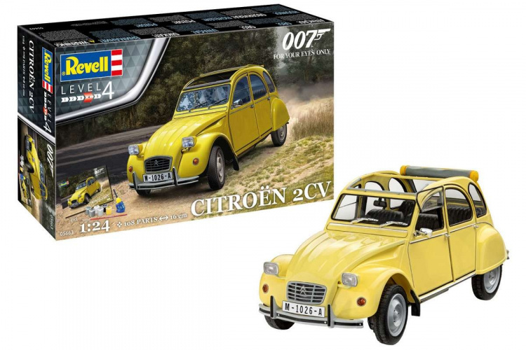 Revell James Bond \'Citroen 2 CV\' 1:24 gavesett Revell James Bond \'Citroen 2 CV\' 1:24 gavesett