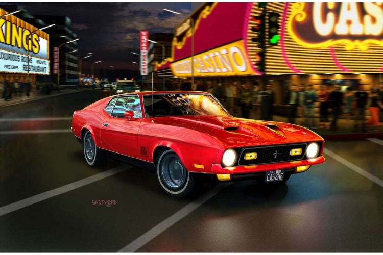 Revell James Bond \'Ford Mustang I\' 1:25 gavesett Revell James Bond \'Ford Mustang I\' 1:25 gavesett