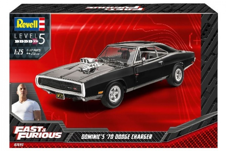 Revell Fast & Furious - Dominics 1970 Dodge Charger 1:25