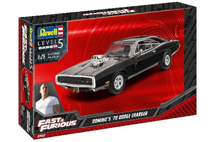 Revell Fast & Furious - Dominics 1970 Dodge Charger 1:25