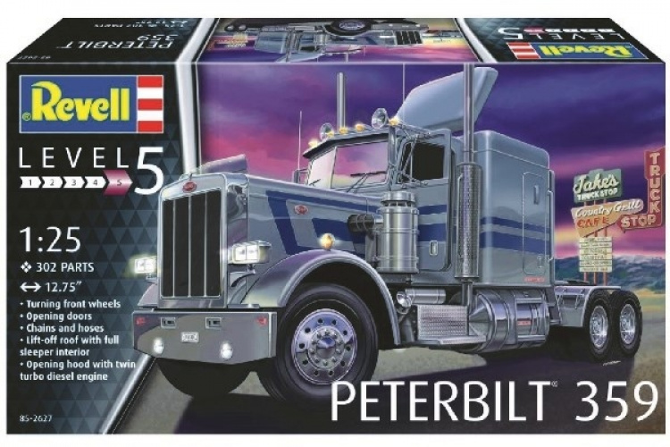 Revell Peterbilt 359 lastebil