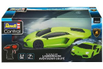 Revell RC Lamborghini Aventador Coupé 1:24, grønn Revell RC Lamborghini Aventador Coupé 1:24, grønn