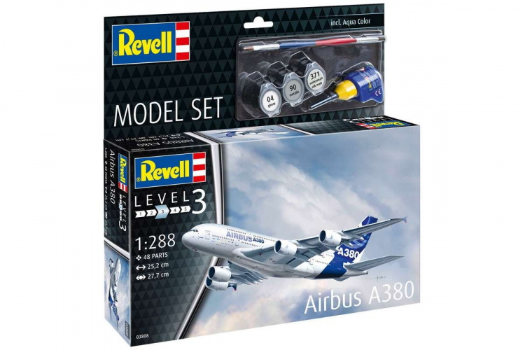 Revell Modellsett Airbus A380 1:28
