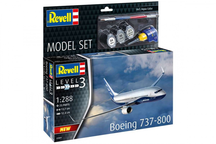 Revell Modellsett Boeing 737-800 1:288