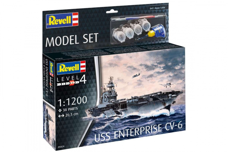 Revell Modellsett USS Enterprise CV-6