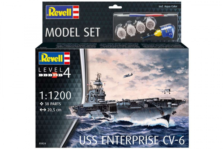 Revell Modellsett USS Enterprise CV-6