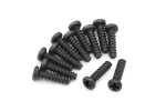 Blackzon Selvgjengende skruer med panhode PBHO2*8mm