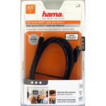 Hama HDMI kabel ethernet 1,5m svart A-C TL Hama HDMI kabel ethernet 1,5m svart A-C TL