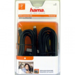 Hama Kabel Universal DVD KIT 2m Svart ST