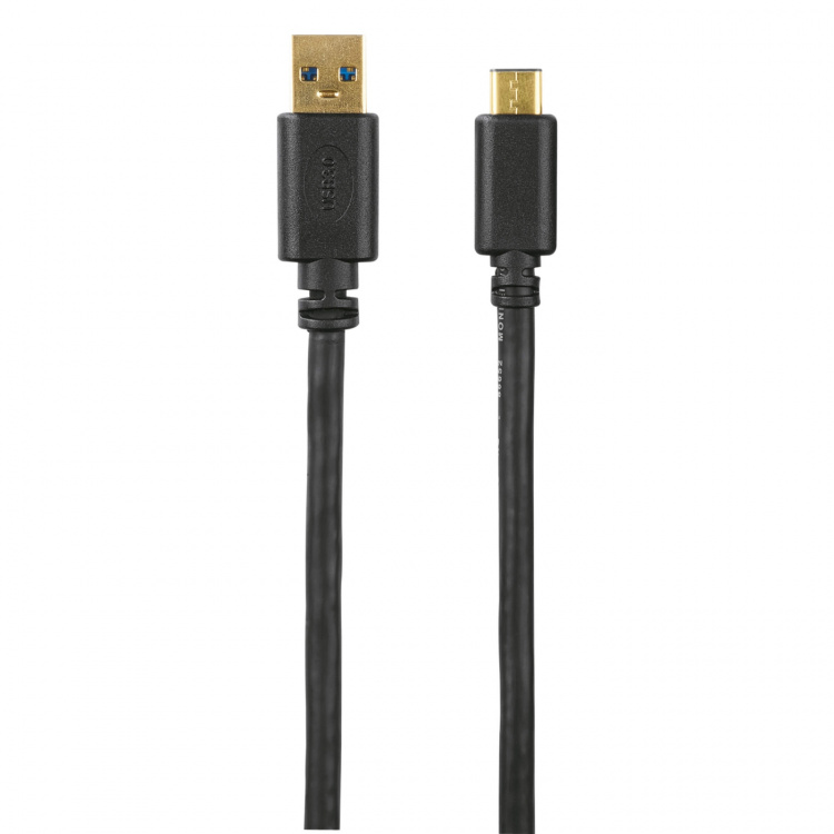 Hama Kabel USB-C Hane - USB3.1 Hane Guldpläterad 1.80 m TL Hama Kabel USB-C Hane - USB3.1 Hane Guldpläterad 1.80 m TL