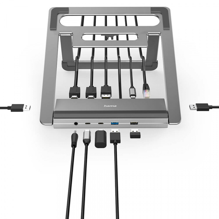 Hama USB-C Docking Station 12-i-1