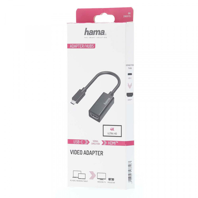 Hama Adapter USB-C - HDMI 4K