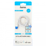 Hama Nettverkskabel CAT6a Slim U/UTP 1.5m Hvit
