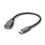 Hama Adapterkabel USB OTG USB-C til USB-A Svart Hama Adapterkabel USB OTG USB-C til USB-A Svart